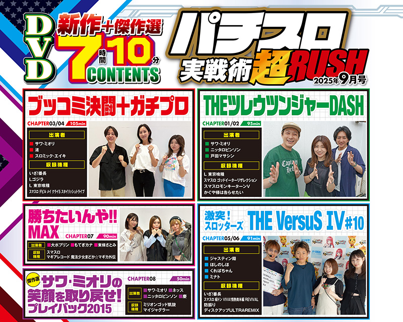 パチスロ実戦術超RUSH
